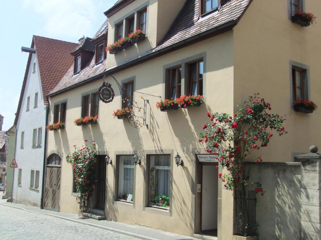 Pension Becker Rothenburg ob der Tauber Exterior photo
